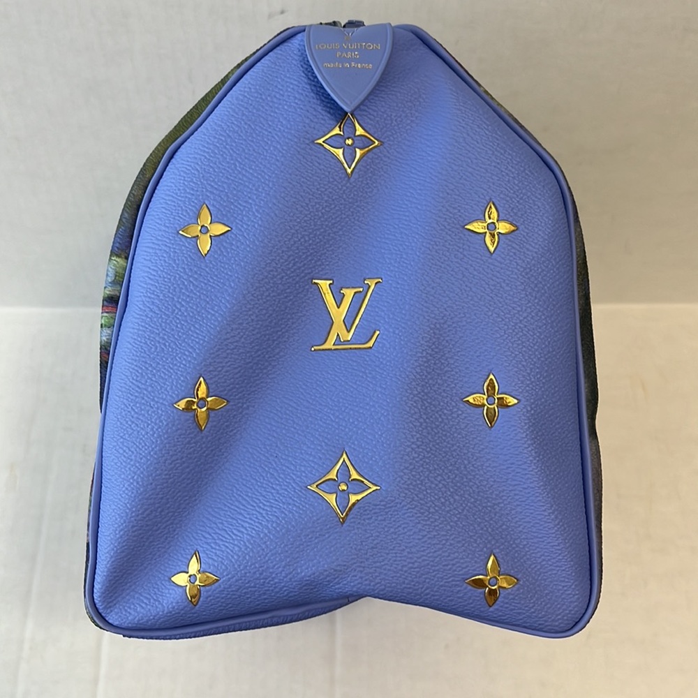 Louis Vuitton X Jeff Koons collab Monet speedy 30 - Picture 11 of 17